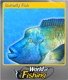 Series 1 - Card 6 of 10 - Butterfly Fish