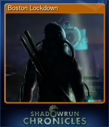 Series 1 - Card 1 of 8 - Boston Lockdown