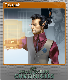 Series 1 - Card 5 of 8 - Takshak