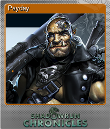 Series 1 - Card 2 of 8 - Payday