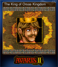 Series 1 - Card 3 of 6 - The King of Orsas Kingdom