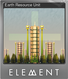 Series 1 - Card 7 of 15 - Earth Resource Unit