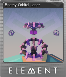 Series 1 - Card 14 of 15 - Enemy Orbital Laser