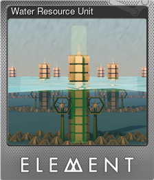 Series 1 - Card 9 of 15 - Water Resource Unit