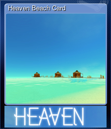 Series 1 - Card 1 of 5 - Heaven Beach Card