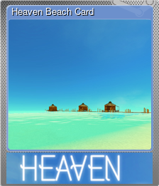 Series 1 - Card 1 of 5 - Heaven Beach Card