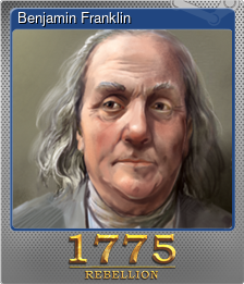 Series 1 - Card 2 of 6 - Benjamin Franklin