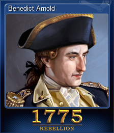 Series 1 - Card 1 of 6 - Benedict Arnold