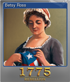 Series 1 - Card 3 of 6 - Betsy Ross