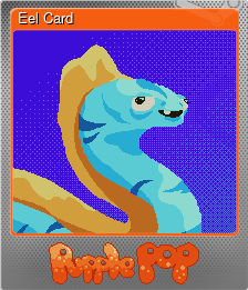 Series 1 - Card 6 of 8 - Eel Card