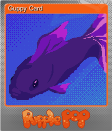 Series 1 - Card 1 of 8 - Guppy Card