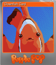 Series 1 - Card 4 of 8 - Clownfish Card