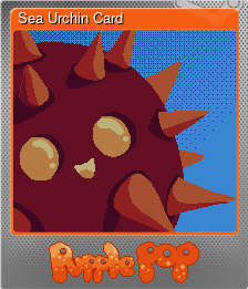 Series 1 - Card 3 of 8 - Sea Urchin Card