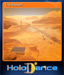 Series 1 - Card 4 of 9 - The Desert