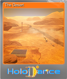 Series 1 - Card 4 of 9 - The Desert