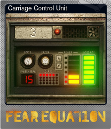 Series 1 - Card 10 of 10 - Carriage Control Unit