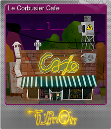 Series 1 - Card 2 of 6 - Le Corbusier Cafe