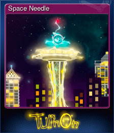 Series 1 - Card 6 of 6 - Space Needle
