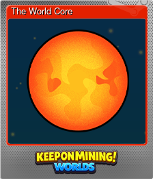 Series 1 - Card 1 of 7 - The World Core