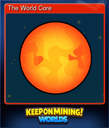 Series 1 - Card 1 of 7 - The World Core