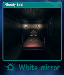 Series 1 - Card 3 of 7 - Bloody bed