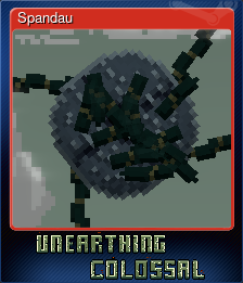 Series 1 - Card 5 of 8 - Spandau