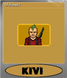 Series 1 - Card 4 of 5 - Mohawk!