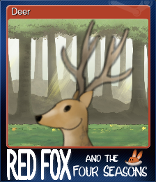 Series 1 - Card 8 of 10 - Deer