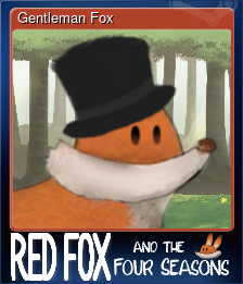 Series 1 - Card 3 of 10 - Gentleman Fox