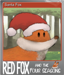 Series 1 - Card 5 of 10 - Santa Fox