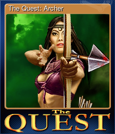 Series 1 - Card 1 of 10 - The Quest: Archer