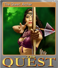 Series 1 - Card 1 of 10 - The Quest: Archer