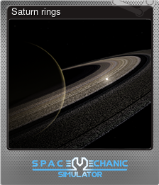 Series 1 - Card 13 of 15 - Saturn rings