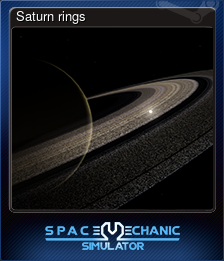 Series 1 - Card 13 of 15 - Saturn rings
