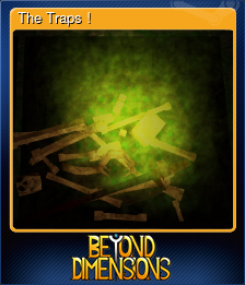 Series 1 - Card 1 of 8 - The Traps !