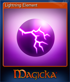Series 1 - Card 7 of 8 - Lightning Element