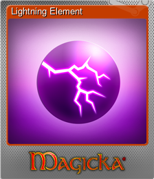 Series 1 - Card 7 of 8 - Lightning Element