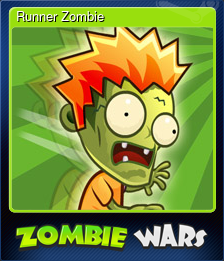 Series 1 - Card 3 of 5 - Runner Zombie