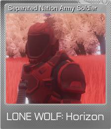 Series 1 - Card 1 of 5 - Separated Nation Army Soldier