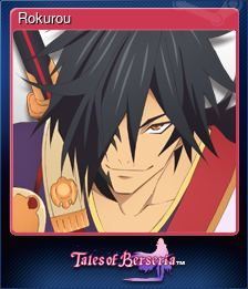 Series 1 - Card 3 of 6 - Rokurou