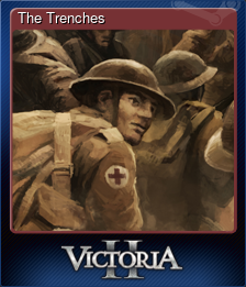 Series 1 - Card 3 of 8 - The Trenches