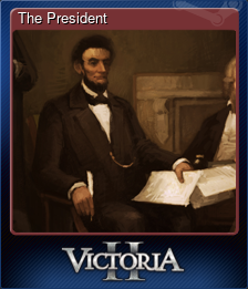 Series 1 - Card 2 of 8 - The President