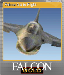 Series 1 - Card 4 of 6 - Falcon 3.0 in Flight