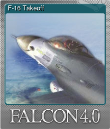 Series 1 - Card 2 of 5 - F-16 Takeoff