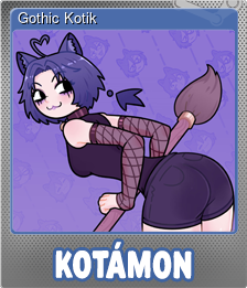 Series 1 - Card 11 of 11 - Gothic Kotik