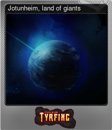 Series 1 - Card 7 of 8 - Jotunheim, land of giants