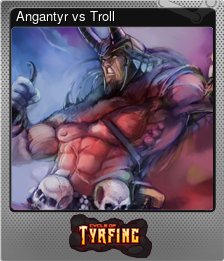 Series 1 - Card 1 of 8 - Angantyr vs Troll