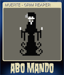 Series 1 - Card 2 of 7 - MUERTE - GRIM REAPER