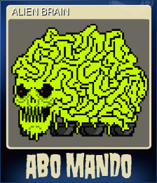 Series 1 - Card 7 of 7 - ALIEN BRAIN