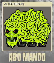 Series 1 - Card 7 of 7 - ALIEN BRAIN